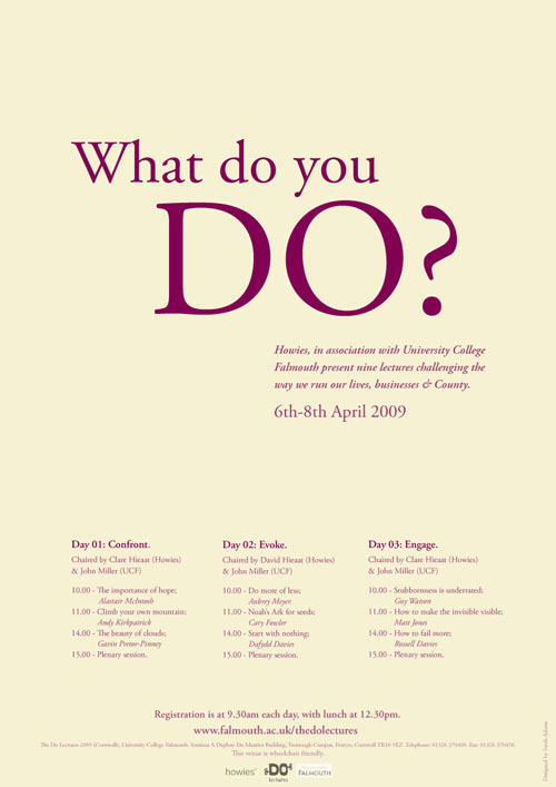 type poster